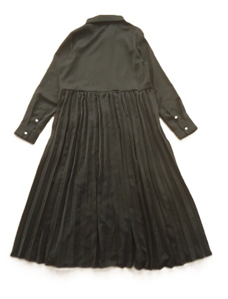 ■FASHION■プリーツ　長袖　ワンピース　サイズS■_画像7