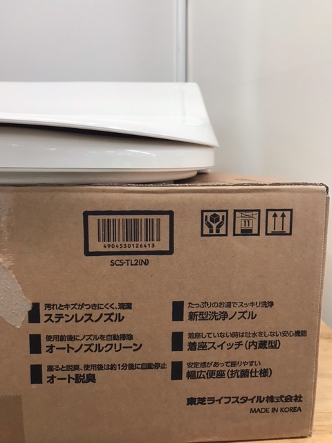 のK4425　　TOSHIBA　溫水洗浄便座　SCS-TL2　2024年制