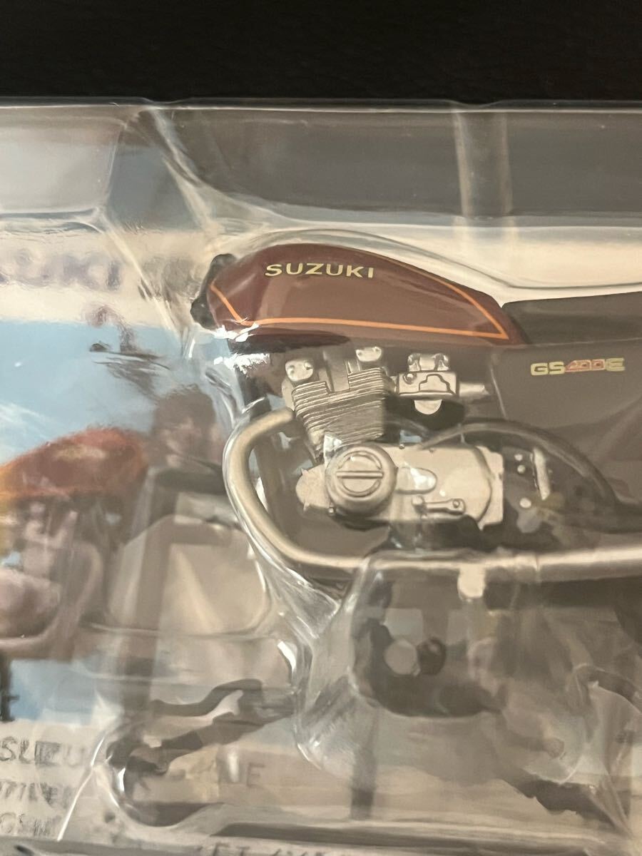 1/24スケール SUZUKI GS400E Furuta フルタ 中型バイクメモリアル 未組立品 バイク ミニカー オートバイ 舊車會 暴走族 族車