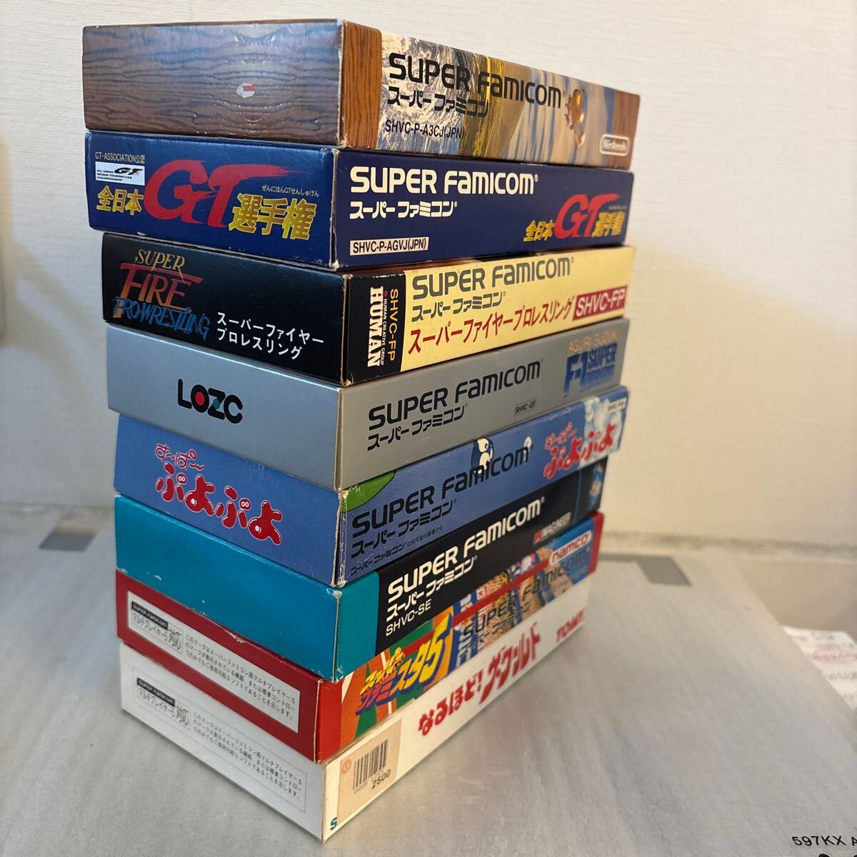 スーパーファミコンソフト33本セット　箱説付き