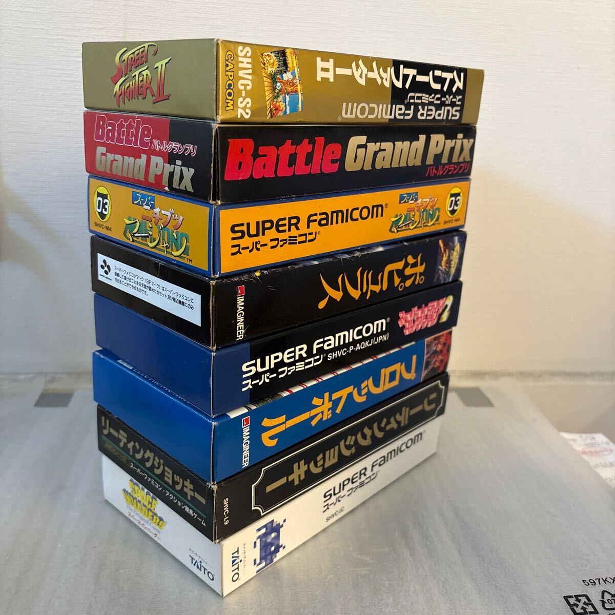 スーパーファミコンソフト33本セット　箱説付き