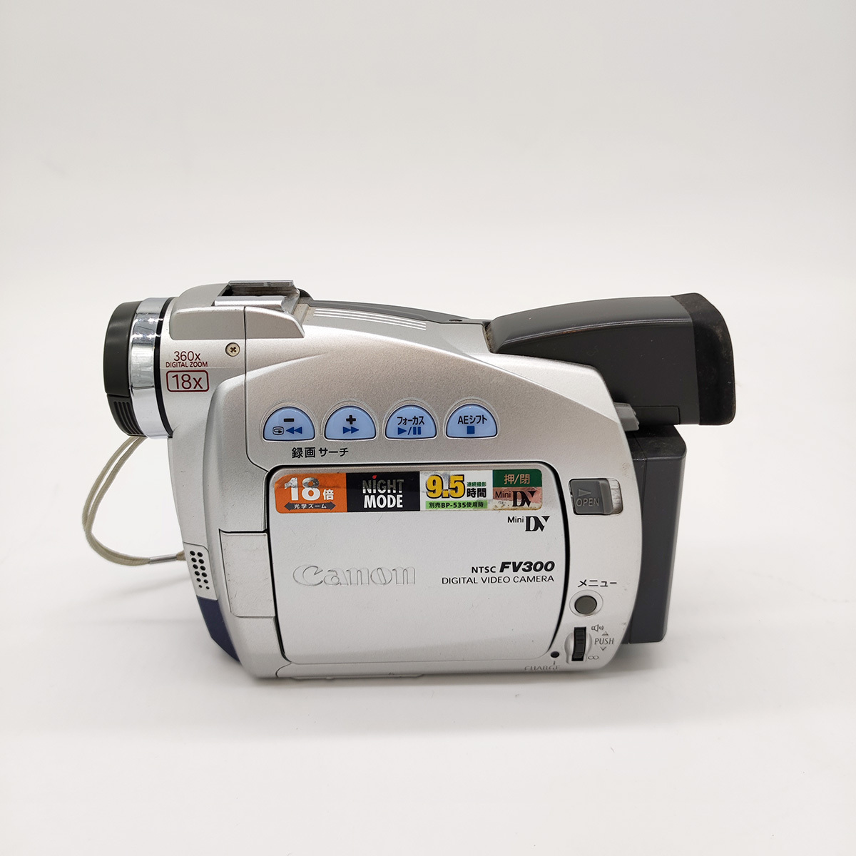 ***[ электризация проверка settled ] Canon DIGITAL VIDEO CAMERA FV300 MiniDV Canon цифровая видео камера 