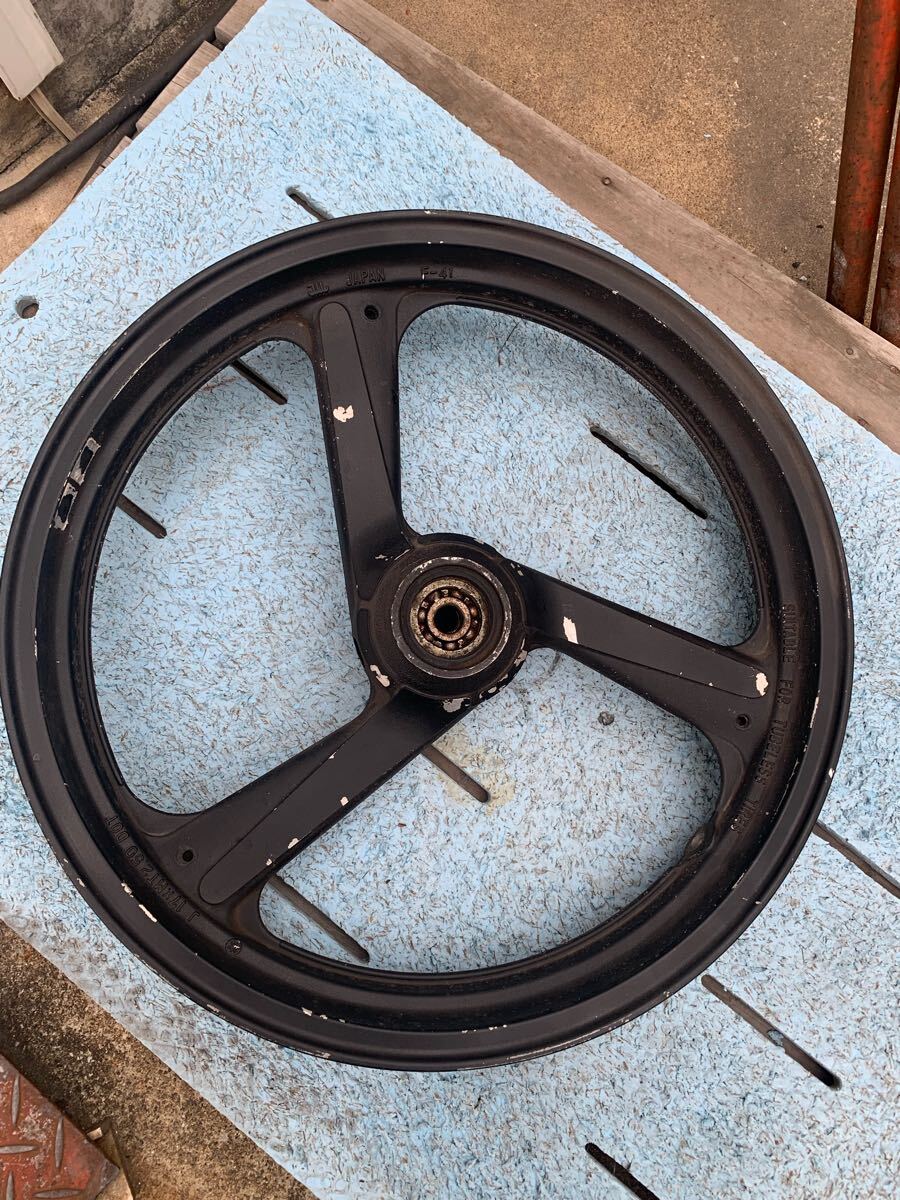 美品！ ヤマハ　SRX400　純正フロントホイール　1JL17×2.5 SRX600 SRX250 SRX