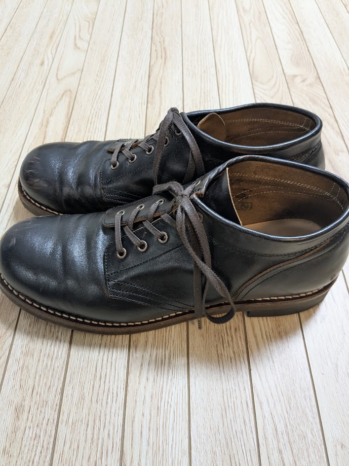 中古 ROLLING DUB TRIO 2024年正月COUPEN size9 ローリングダブトリオ コペン 27cm ブーツ 革靴