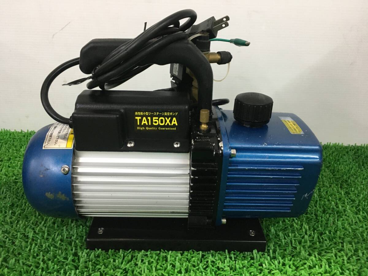 【中古品】【0907】イチネンTASCO TA150XA 高性能ツーステージ真空ポンプ　IT409F6F46PO