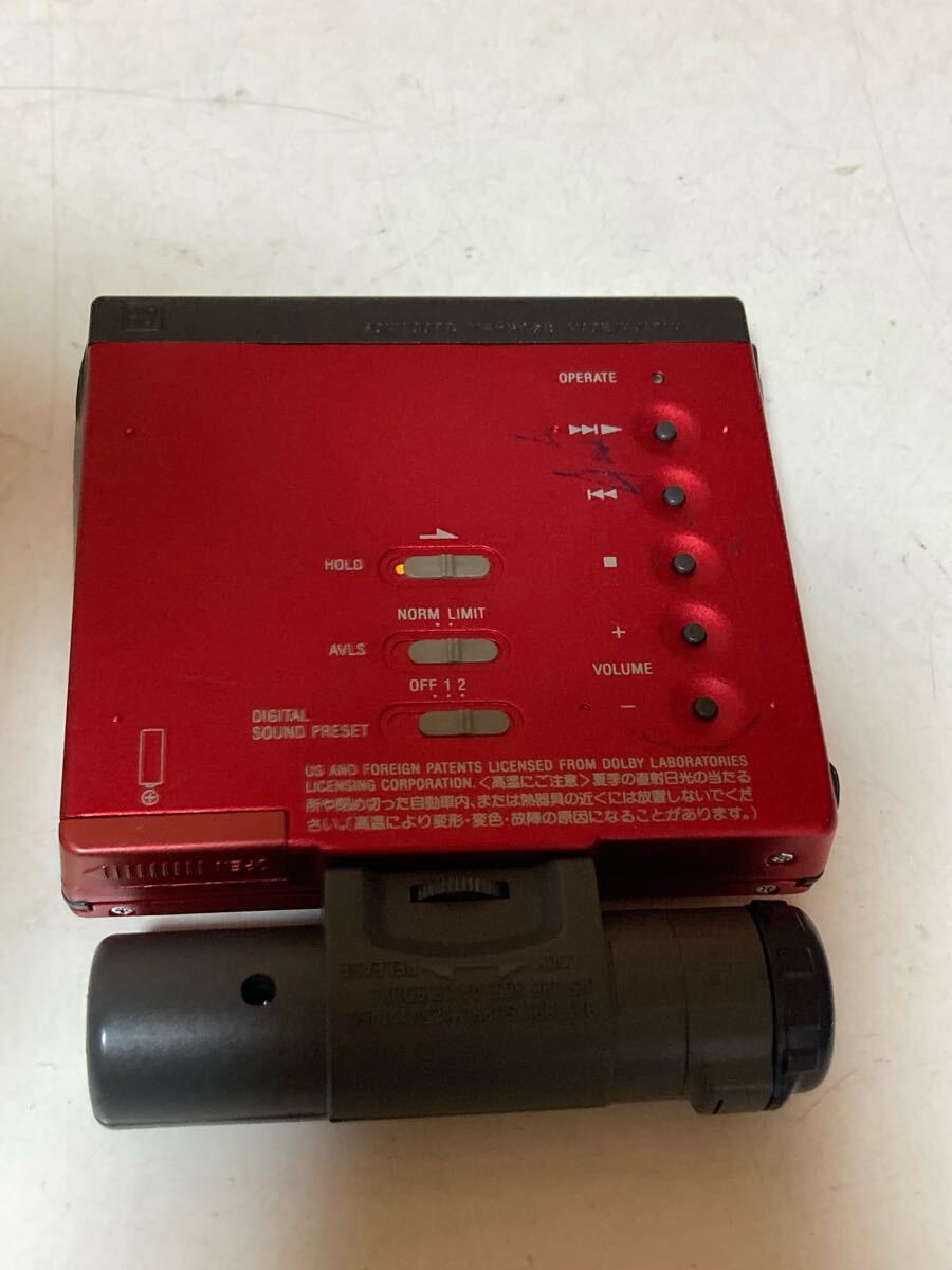  б/у MZ-E75 SONY Sony MD Walkman PORTABLE MINIDISC PLAYER портативный Mini диск плеер корпус 