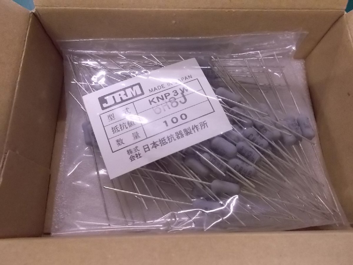 パン KNP3W6R8J【 JRM 】巻き線抵抗 ☆未使用☆ for 真空管 電子工作