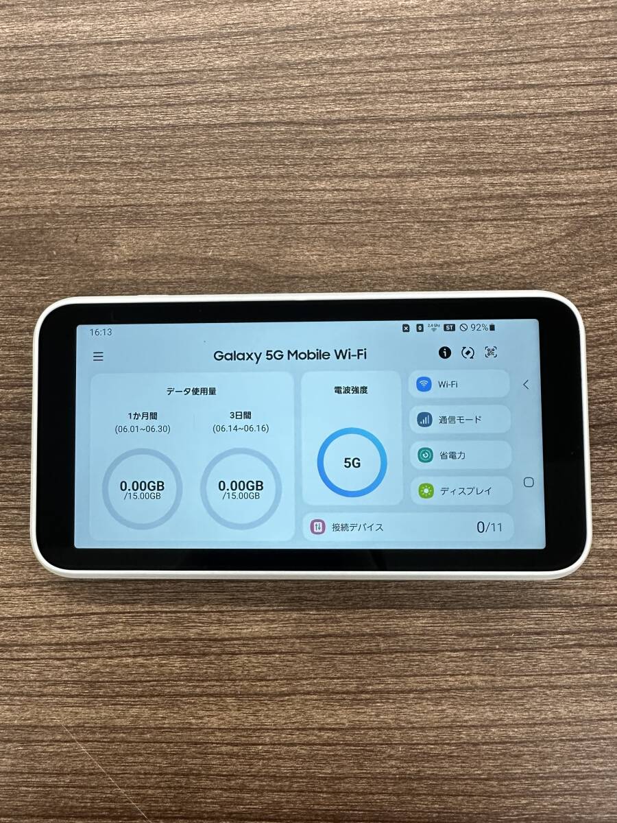 1 иен старт [ бесплатная доставка ] Galaxy 5G Mobile Wi-Fi маршрутизатор SCR01 WiMAX