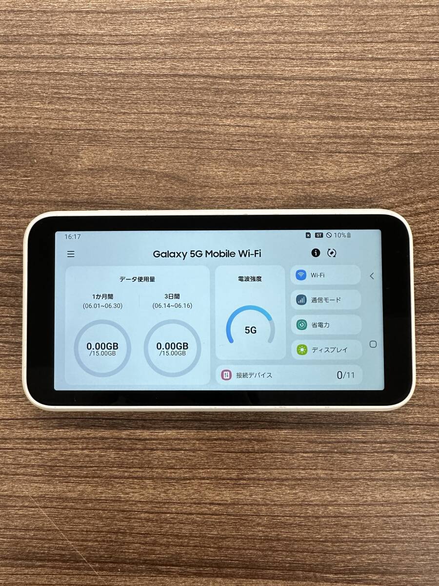 1 иен старт [ бесплатная доставка ]Galaxy 5G Mobile Wi-Fi маршрутизатор SCR01 WiMAX