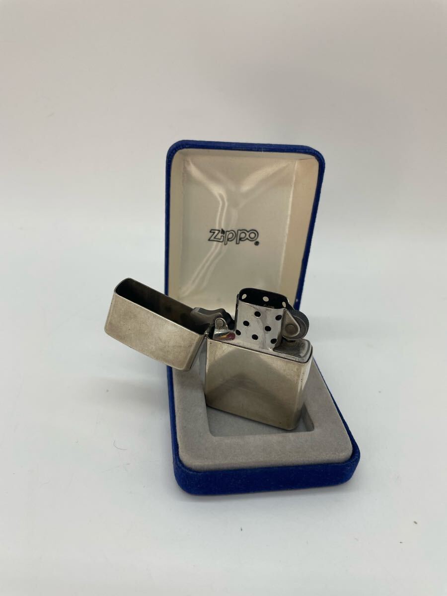 【美品】 ZIPPO ジッポ スターリングシルバー 1998 オイルライター　純銀 喫煙具