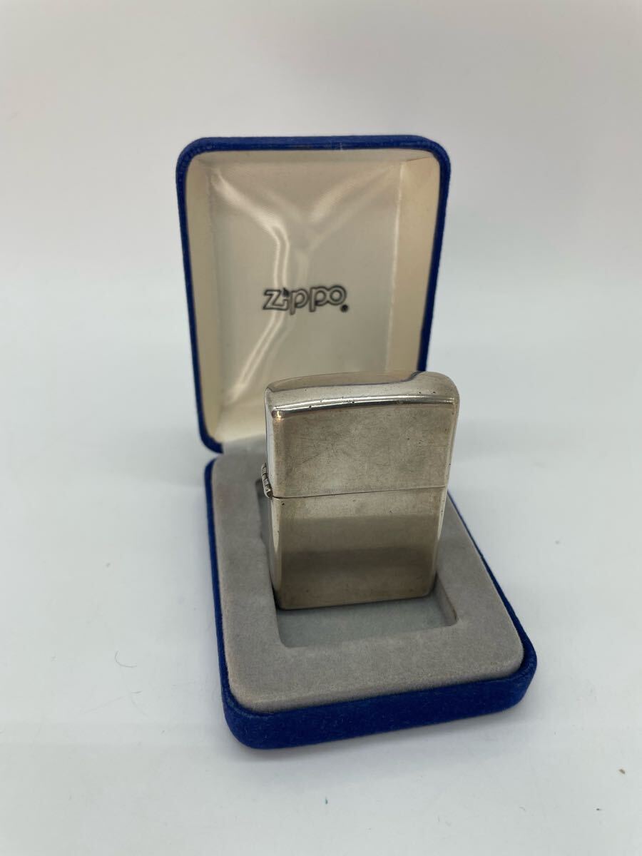 【美品】 ZIPPO ジッポ スターリングシルバー 1998 オイルライター　純銀 喫煙具