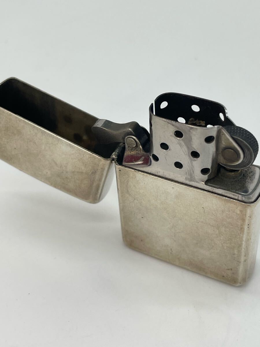 【美品】 ZIPPO ジッポ スターリングシルバー 1998 オイルライター　純銀 喫煙具