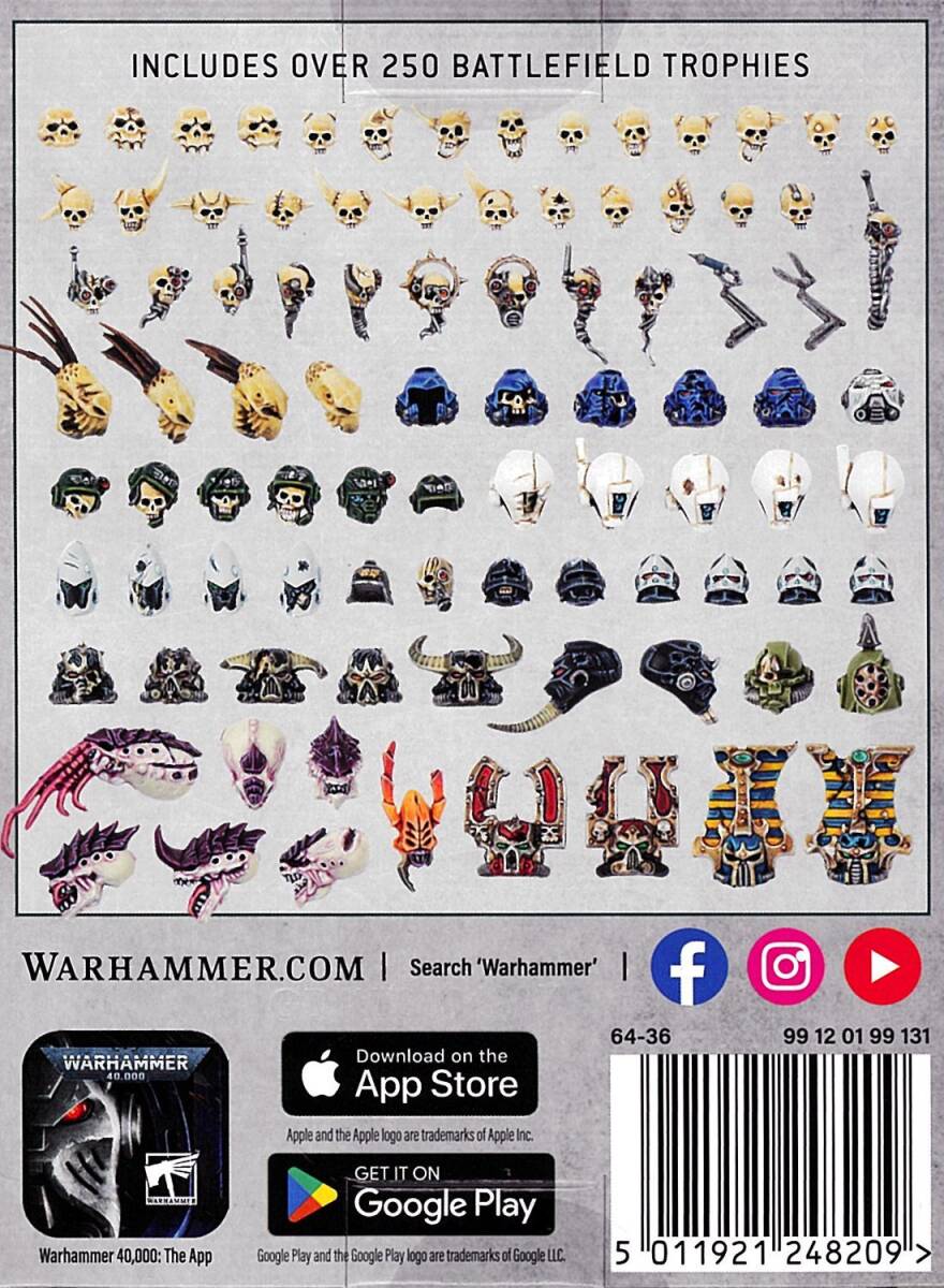 送料無料 ウォーハンマー 40K ベースデコレイト 戦場の戦利品 64-36 warhammer 40000_画像2