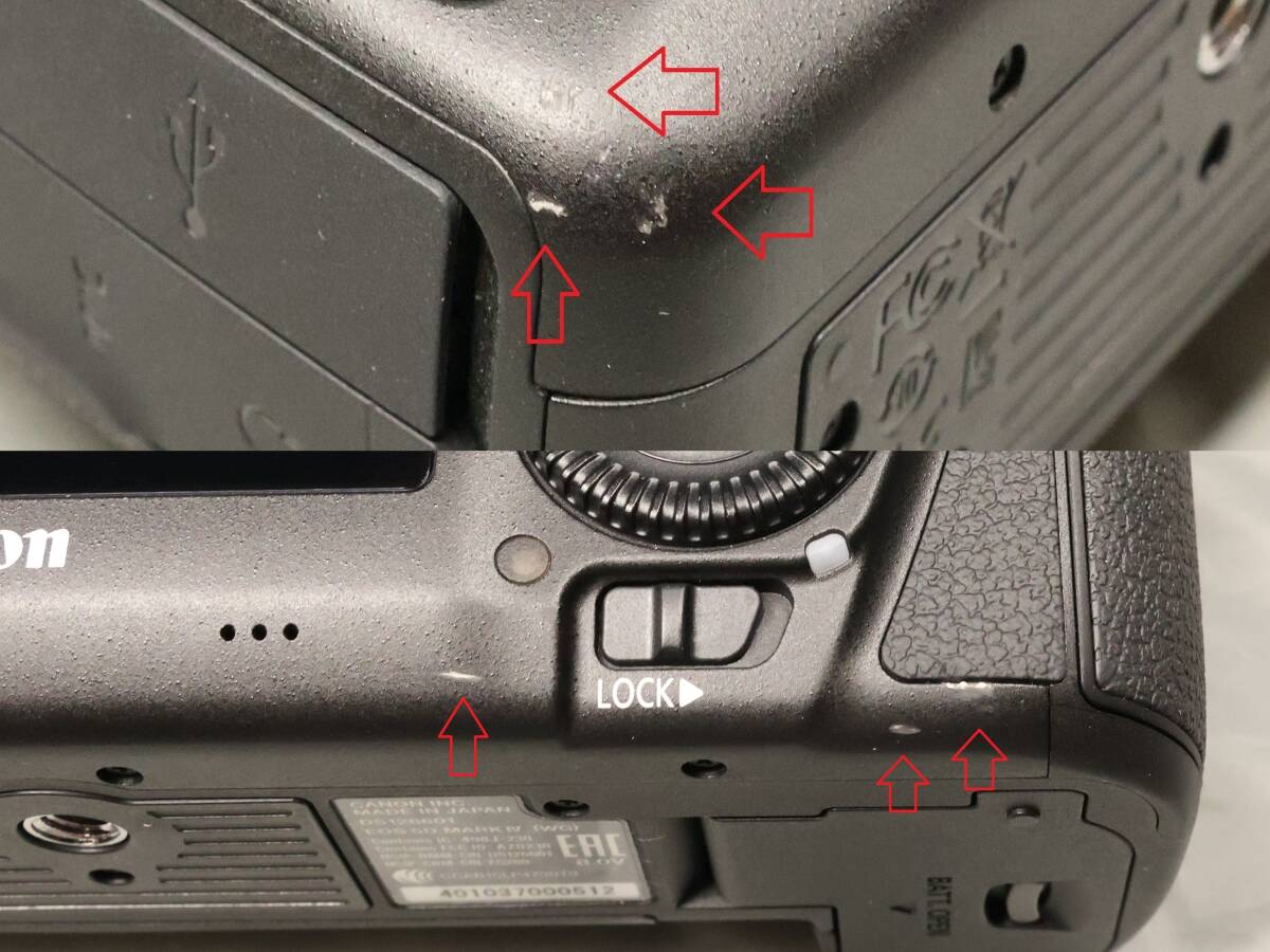 CANON Canon EOS 5D Mark IV царапина, удар след царапина есть 1800 Schott обычный работа б/у товар 