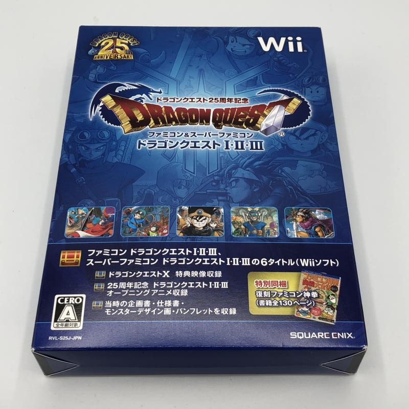 [ б/у ]Wii) Dragon Quest 25 anniversary commemoration Famicom & Super Famicom Dragon Quest Ⅰ*Ⅱ*Ⅲ[240011204532]