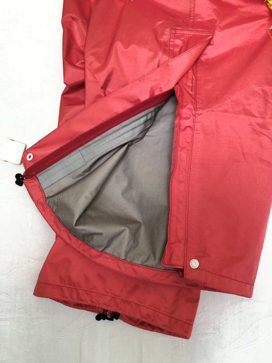 PAINE パイネ 石井スポーツ ゴアテックス GORE-TEX 登山 レインウェア 雨具 上下セット 日本製 レディース Lピンク系_画像9
