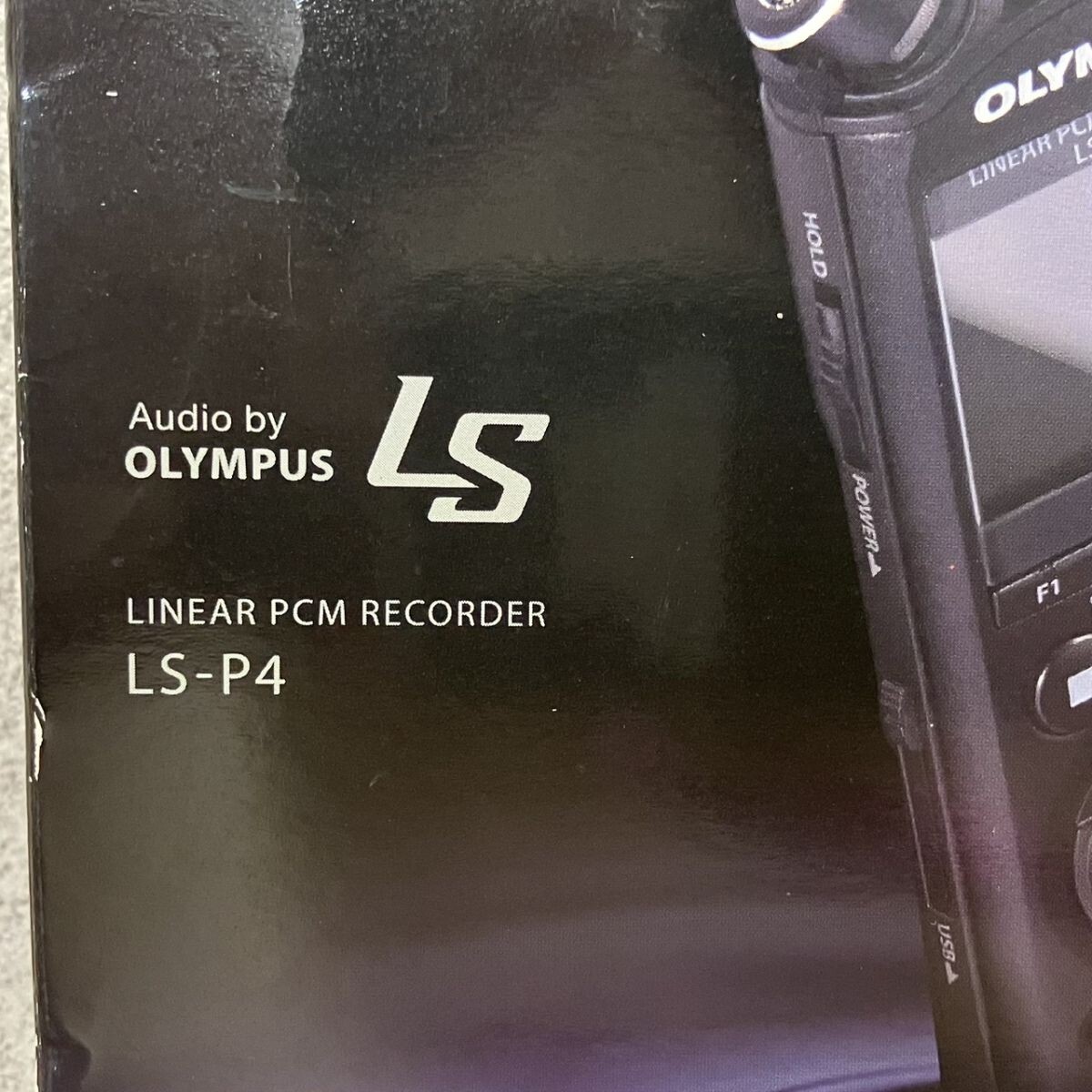 〇Z406-P2-616 OLYMPUS オリンパス LS-P4 リニアPCMレコーダー ICレコーダー ボイスレコーダー 箱/説明書付き 通電OK OA