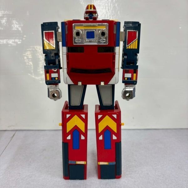 N207-O35-3530 當時物 BANDAI バンダイ 光戦隊マスクマン DXギャラクシーロボ 戦隊ロボ 1987年 東映 テレビ朝日 レトロ 箱付き OA