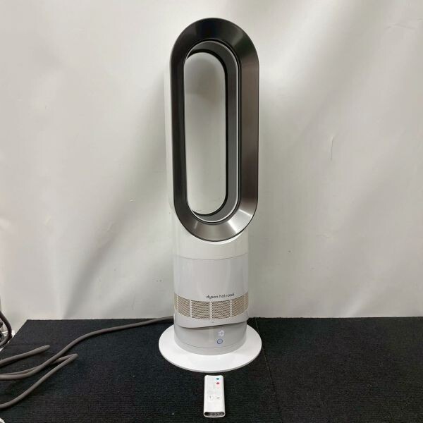 N621-O53-1623 dyson ダイソン Hot+Cool セラミックファンヒーター AM09 2019年制 扇風(fēng)機(jī) 家電 外箱/リモコン付き 通電ok OA