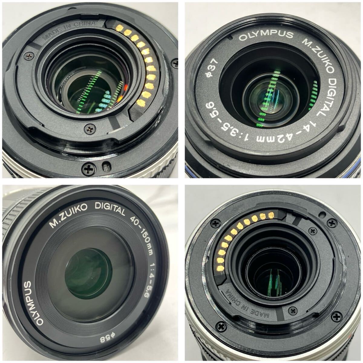 $【売り切り】OLYMPUS オリンパス PEN E-PL1s デジタルミラーレス一眼カメラ 40-150mm 1:4-5.6 14-42mm 1:3.5-5.6 現(xiàn)狀品