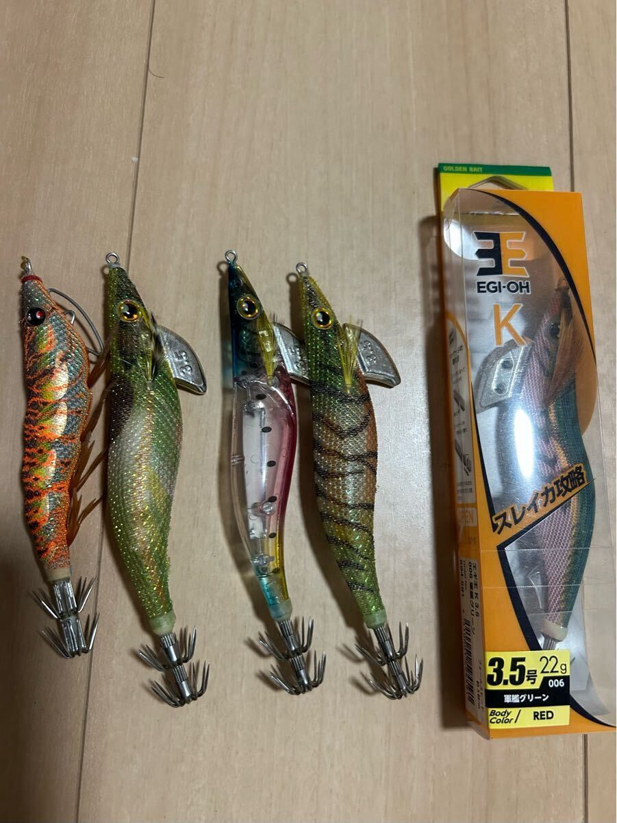 エギ5本セット　フラッシュブースト他
