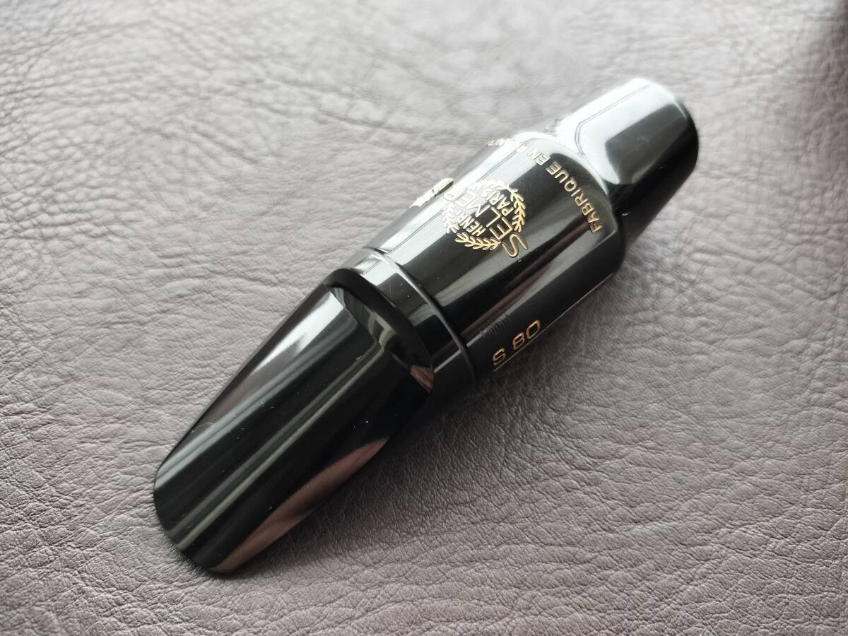 アルトサックス セルマー マウスピース 須川展也氏選定品 S80C☆ 美品】須川展也氏選定品・SELMER・セルマー・アルトサックス