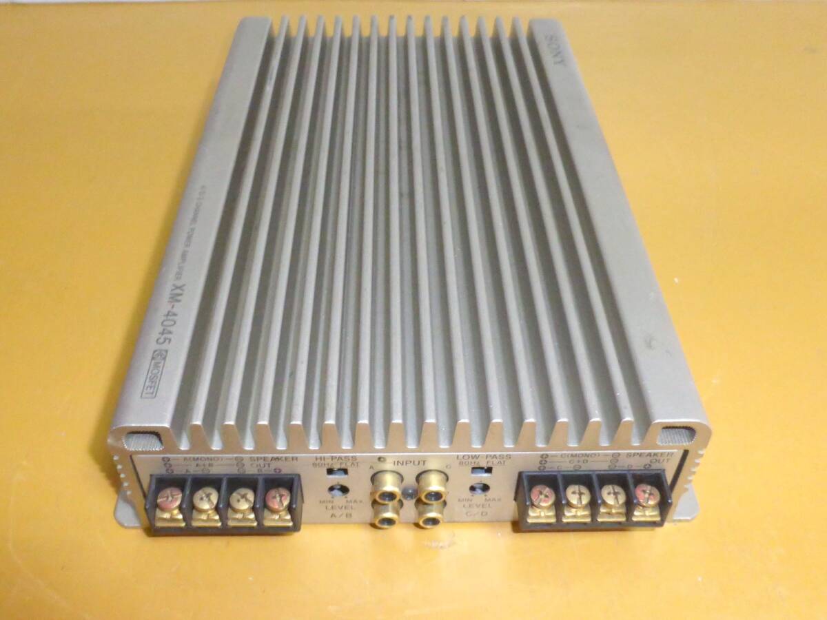 ***SONY XM-4045 MOSFET 4/3/2 Channel Power Amplifier***