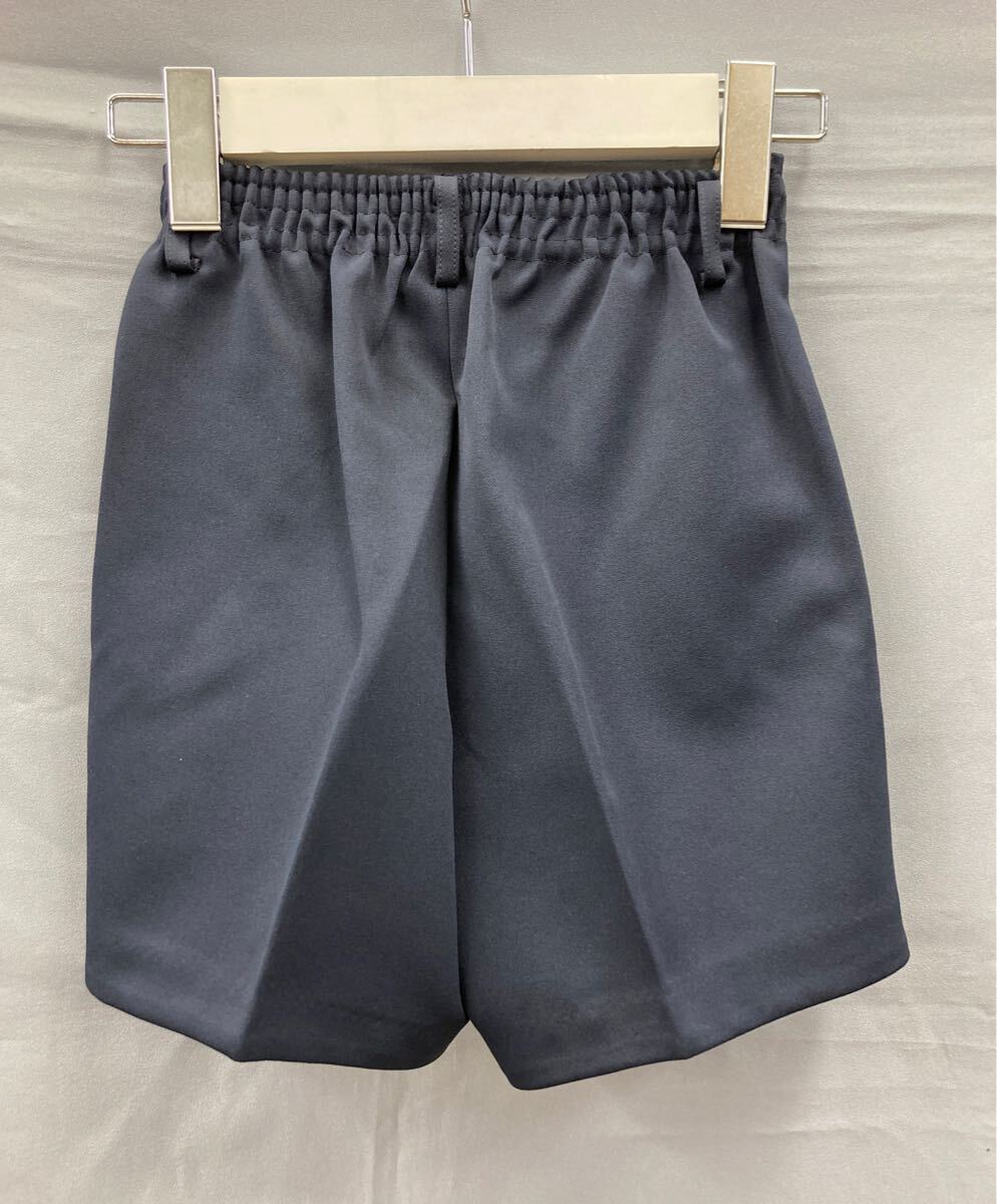 32-33 Catch 制服 ズボン パンツ 140 A サイズ ネイビー スクール ユニフォーム 短パン 半ズボン スラックス 學生服 YKK ファスナー