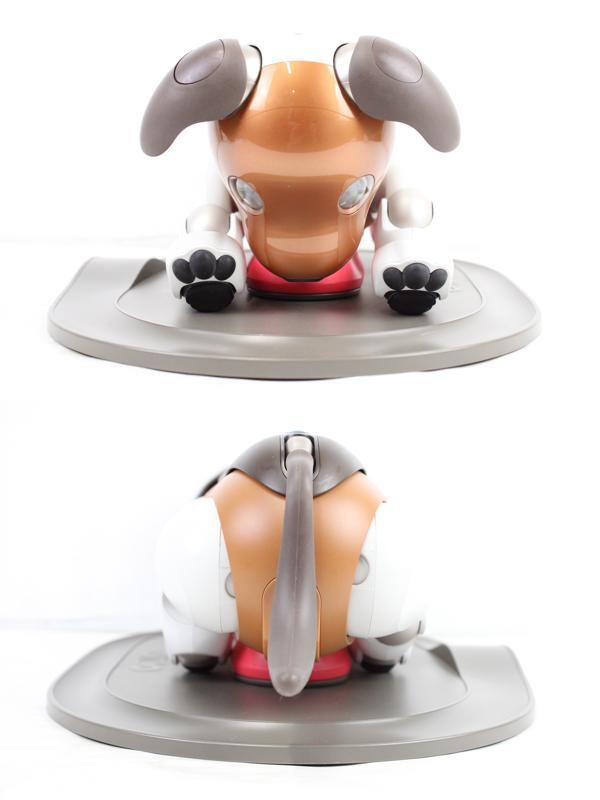  редкий Sony Aibo ERS-1000 шоко выпуск ограниченная модель Aibo -nAibo ошейник носорог koroAIBO собака type ITK3L8KDFOGH-YR-J110-byebye