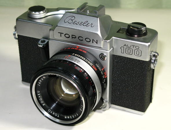 ベセラー トプコン　Beseler TOPCON　AUTO100　UV-TOPCOR 53mm F2付　　要修理　　　中古