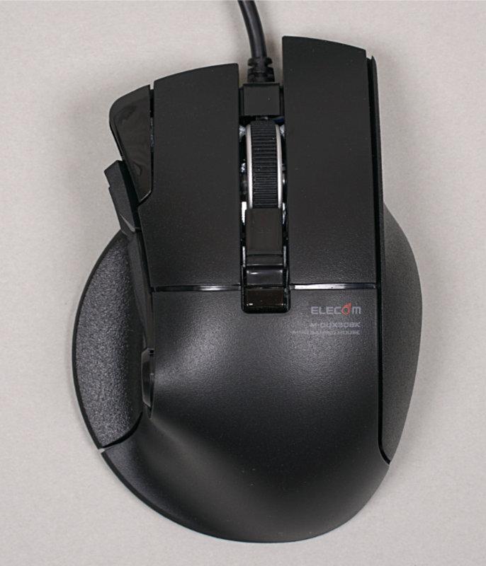 DUX MMOゲーミングマウス M-DUX30BK （ブラック）【送料無(wú)料】