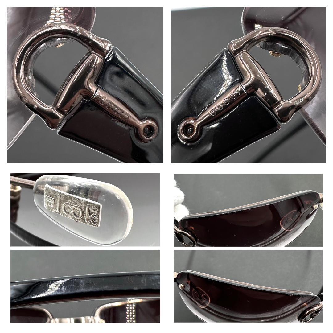 GUCCI グッチ サングラス 度なし ホースビット ケース付き