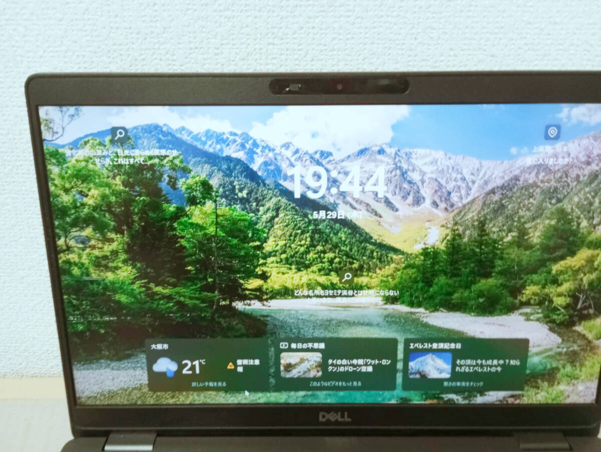 DELL LATITUDE 5300 第8世代 Core i7 8665U 1.90GHz 8GB NVMeSSD256GB Office 2021 フルHD 無線 カメラ Win11 64bit