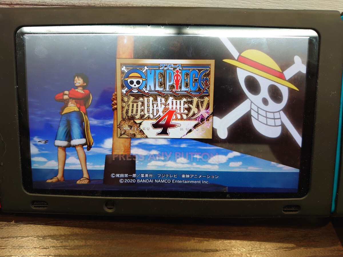  Nintendo переключатель One-piece море . единственный в своем роде 4 soft только б/у товар Nintendo Switch ONE PIECE