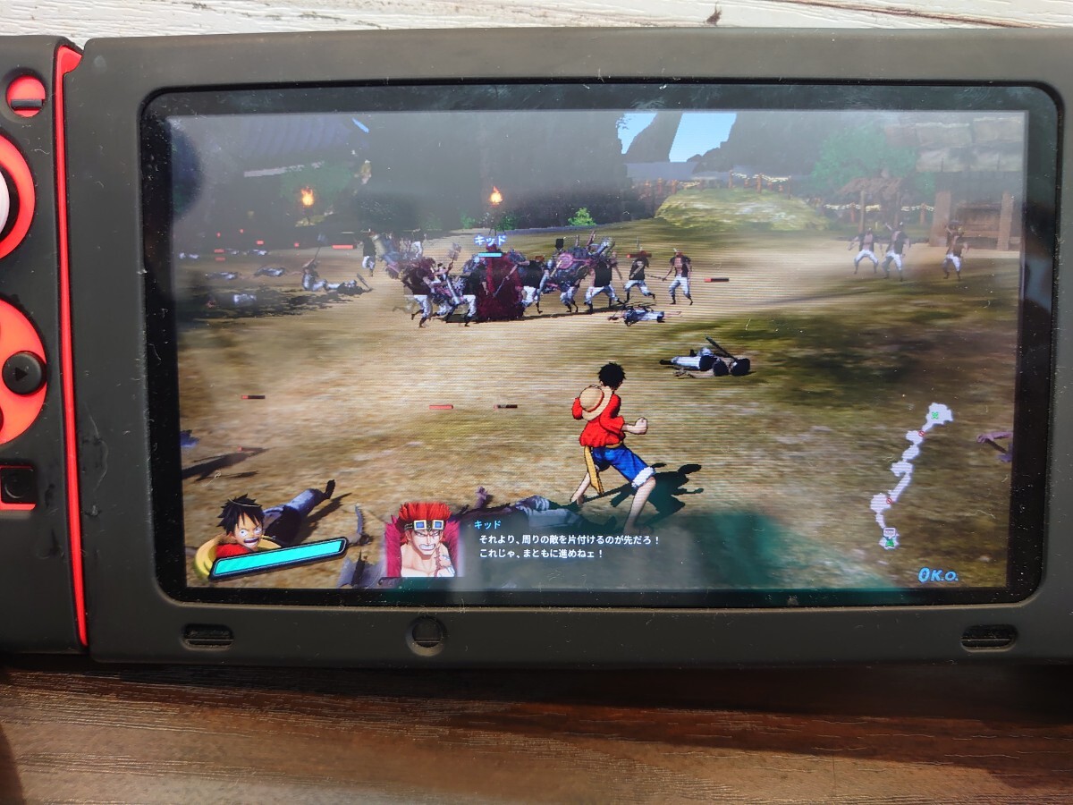  Nintendo переключатель One-piece море . единственный в своем роде 4 soft только б/у товар Nintendo Switch ONE PIECE