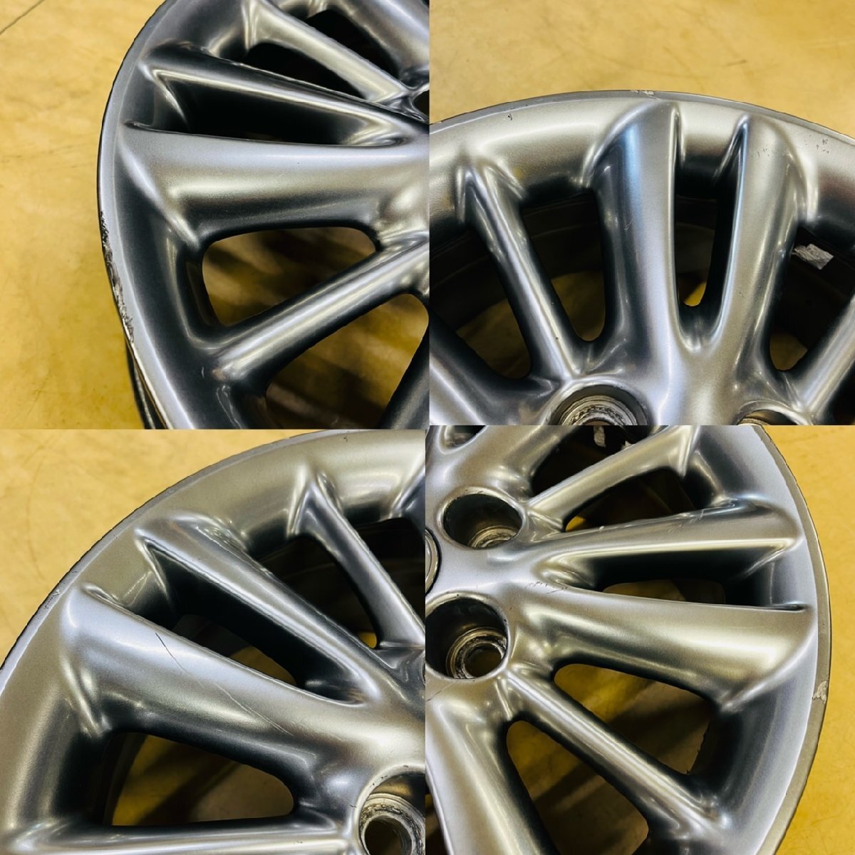 * Toyota 18 серия Crown оригинальный 16 дюймовый 7J +50 114.3 /5H Noah Voxy Estima и т.п.. использование не по назначению тоже! TOYOTA зимний . двор магазин витрина самовывоз OK!*