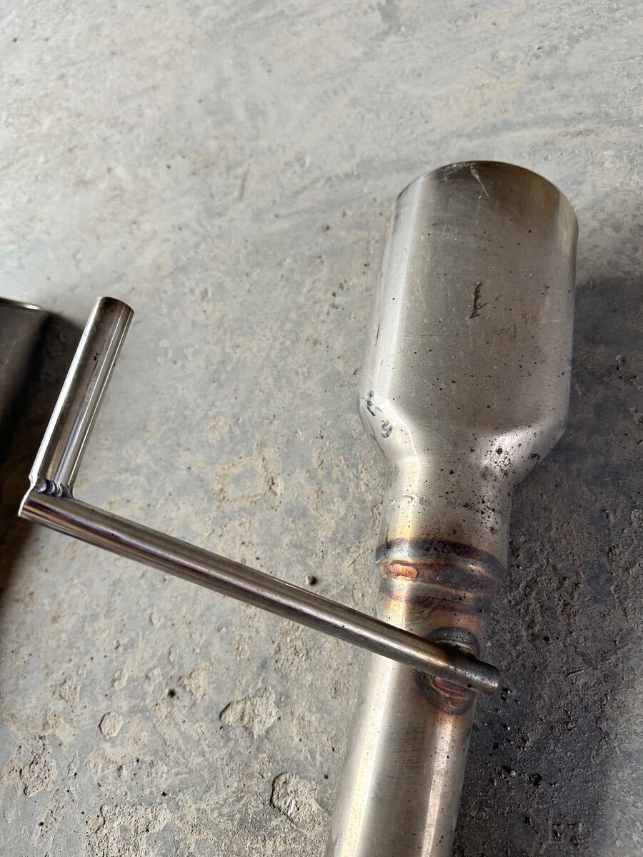 Y51 Fuga * Cima из нержавеющей стали muffler 