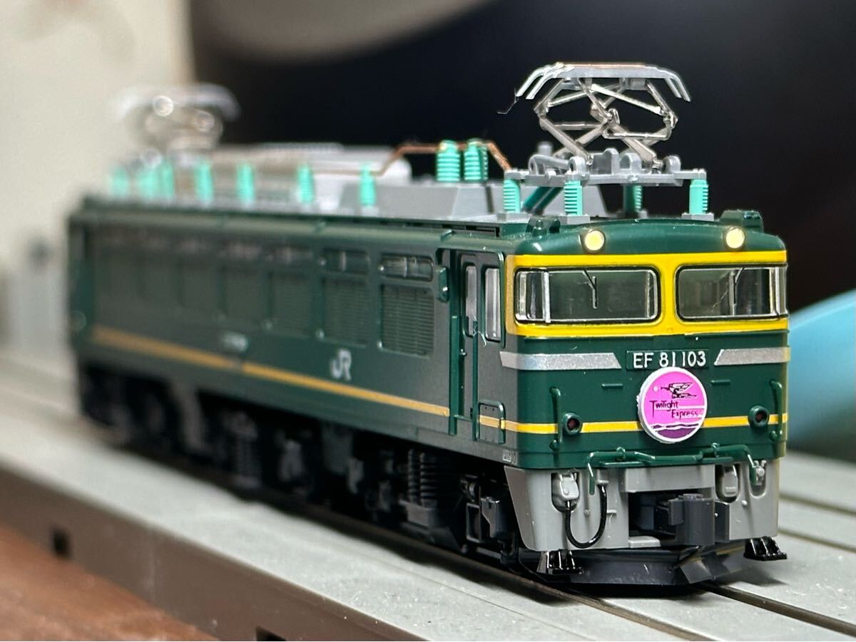 売上実績NO.1 KATO 精密加工品】[EF81-103] 3066-2 トワイライト EF81 鉄道模型