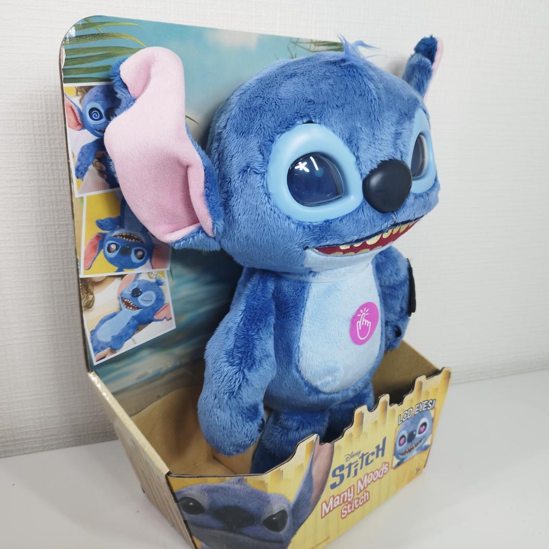 映画 実写版 リロ＆スティッチ ぬいぐるみ Stitch Disney 日本未発売 サウンド 海外限定 効果音 おもちゃ 14インチ ディズニー 新品 yf294