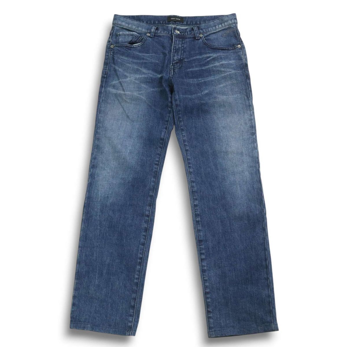 JOSEPH HOMMEjosef Homme USED обработка * стрейч Denim брюки джинсы Sz.46 мужской сделано в Японии C5B02641_6#R