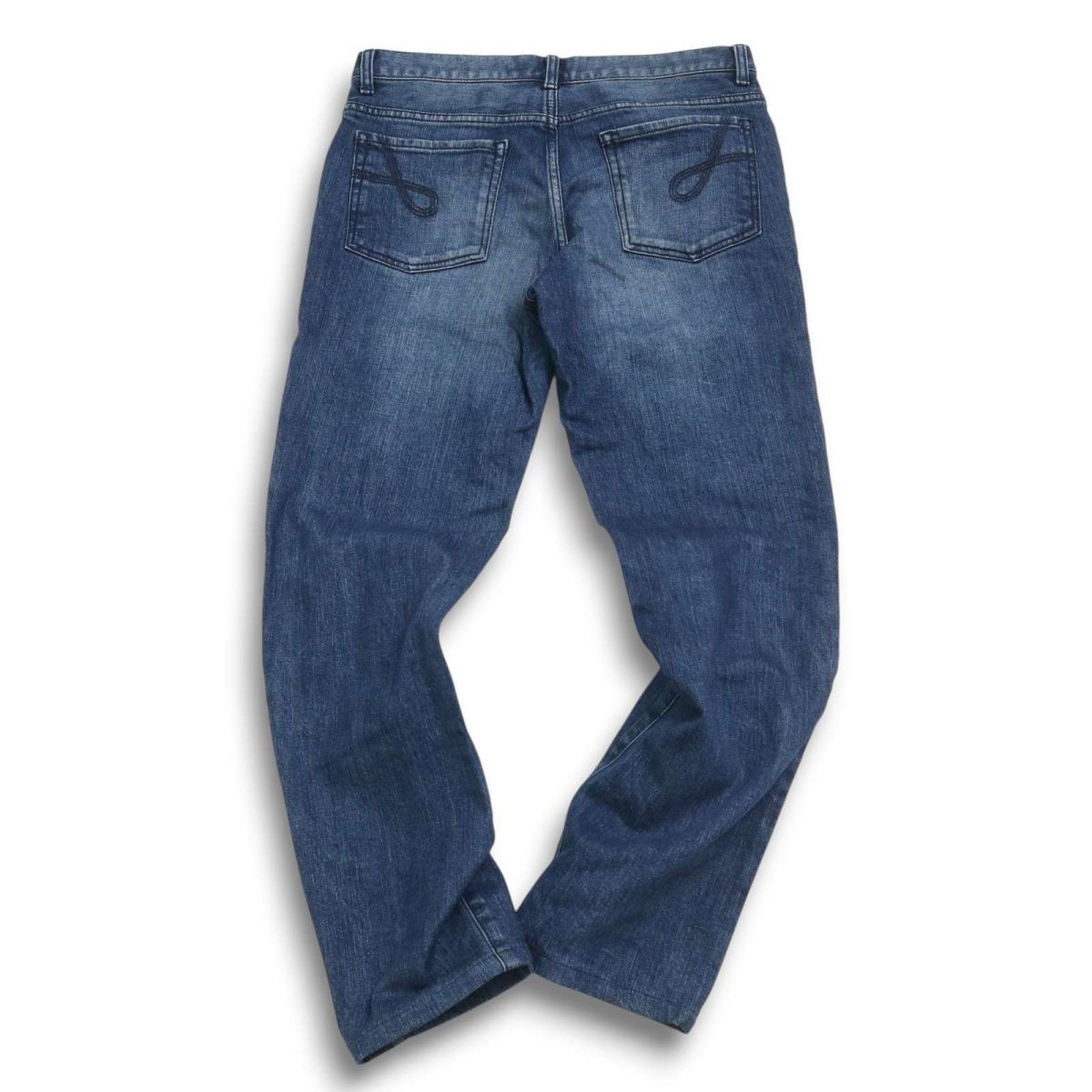 JOSEPH HOMMEjosef Homme USED обработка * стрейч Denim брюки джинсы Sz.46 мужской сделано в Японии C5B02641_6#R