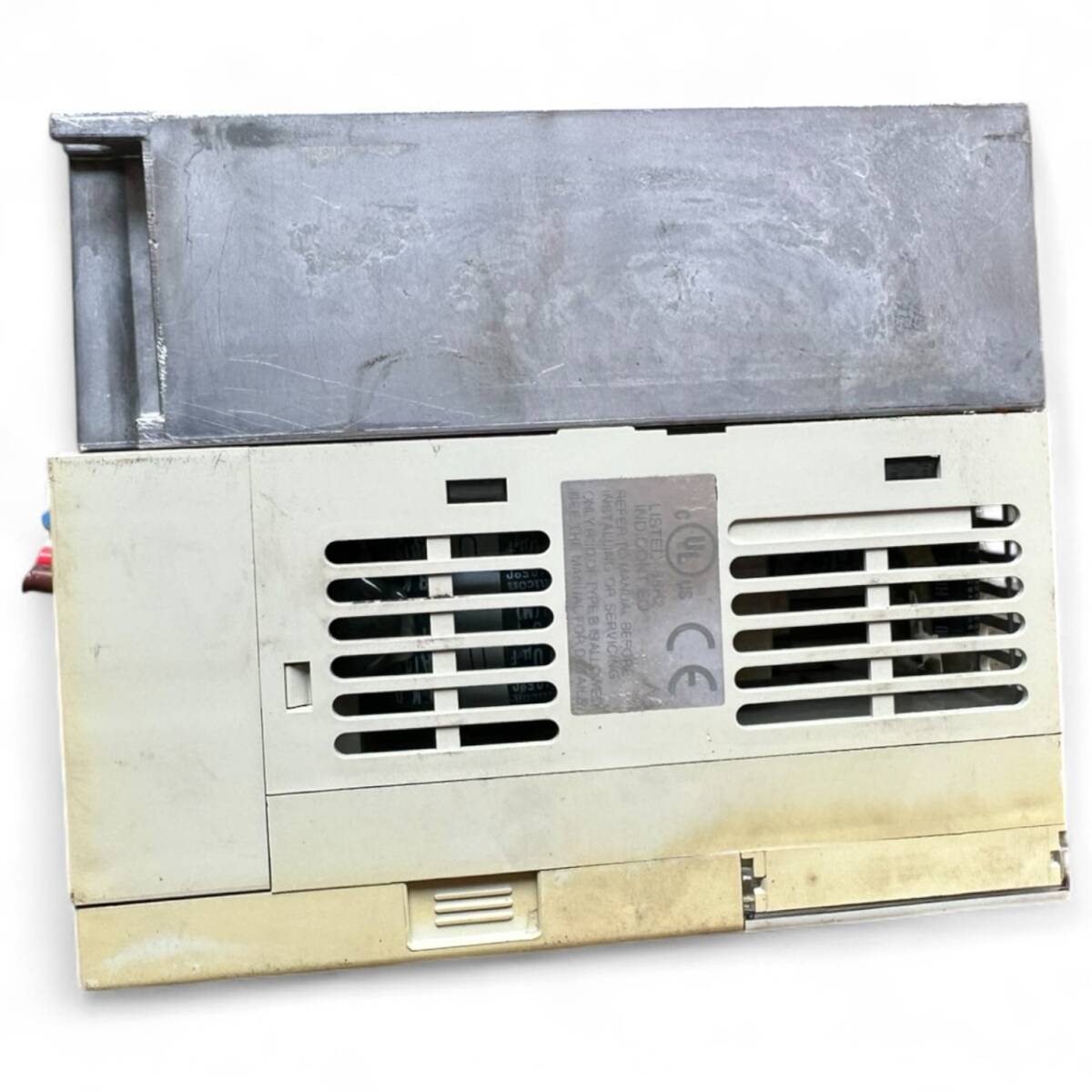 【中古】MITSUBISHI 三菱電機 インバーター FR-E520-0.4K FREQROL-E500 汎用インバータ 現状品_画像5