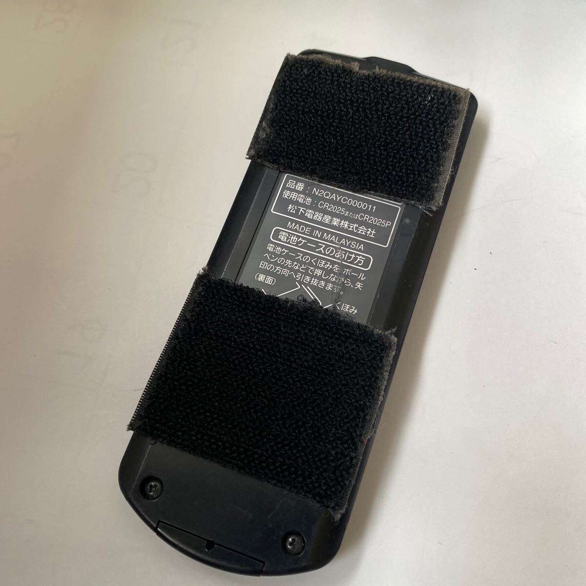 N2QAYC000011 Panasonic パナソニック strada ストラーダ 地デジチューナー リモコン 250601_画像2