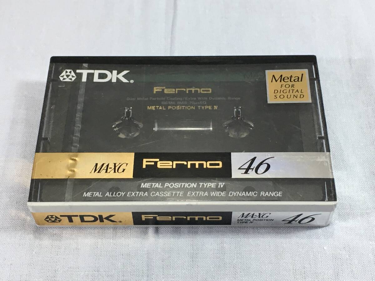 カセットテープ　MA-XG　未使用　未開封　TDK