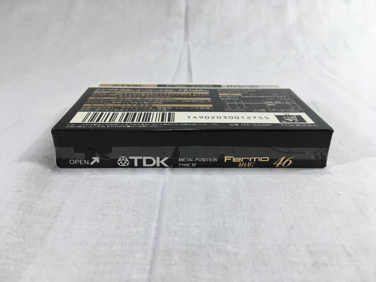カセットテープ　MA-XG　未使用　未開封　TDK