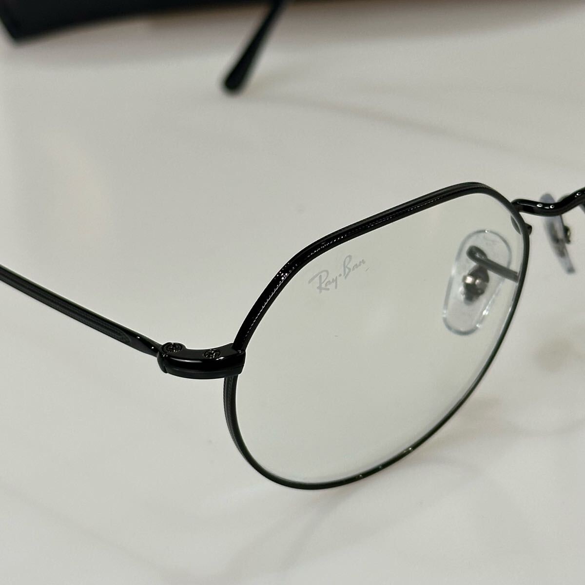 美品◇イタリア制 Ray-Ban JACK Transitions RB3565 002/GG 51□20 クリア×ブルー調(diào)光 サングラス