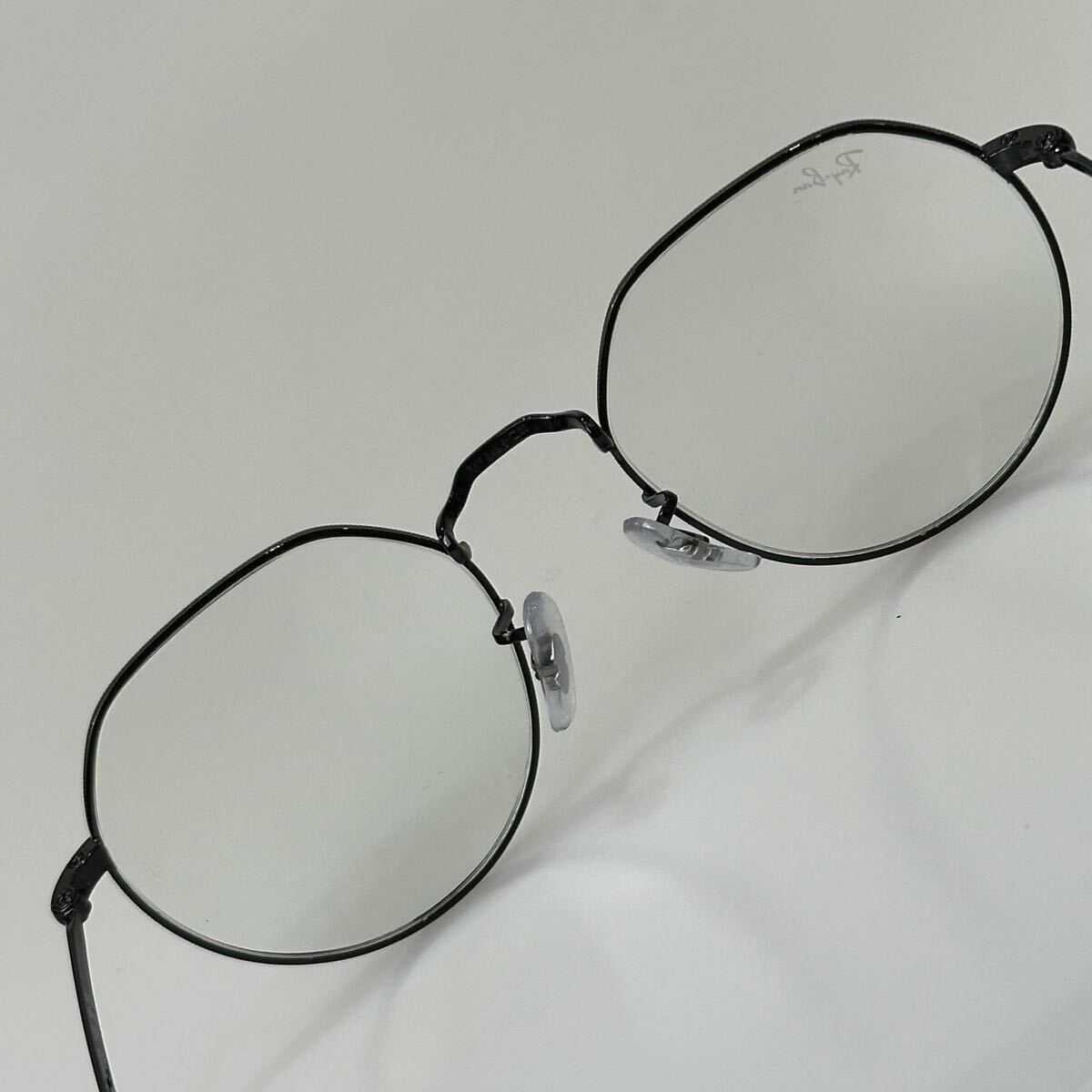 美品◇イタリア制 Ray-Ban JACK Transitions RB3565 002/GG 51□20 クリア×ブルー調(diào)光 サングラス