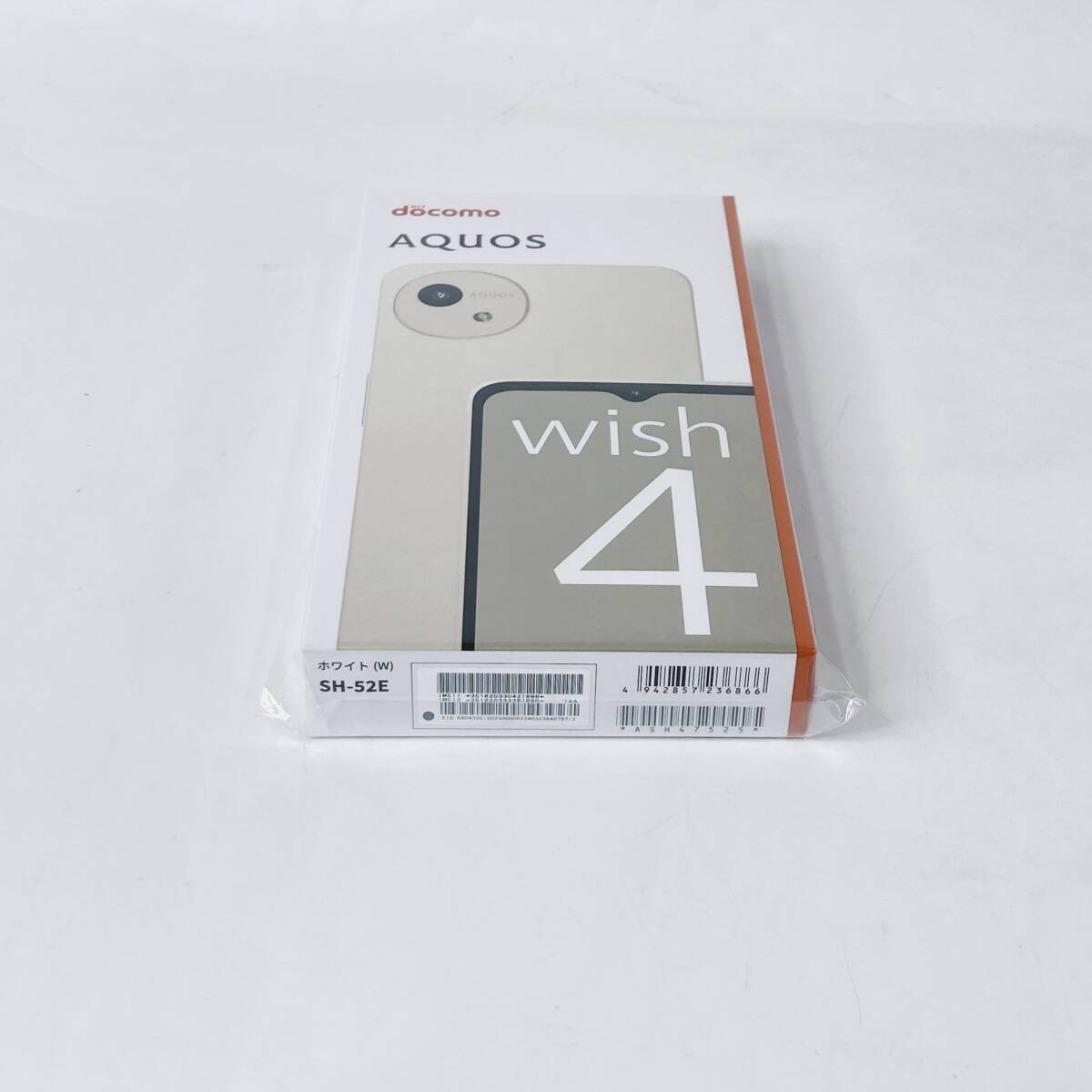 [ новый товар * не использовался товар ]AQUOS wish4 SH-52E docomo хранение 64GB белый [ бесплатная доставка *1 иен ~]