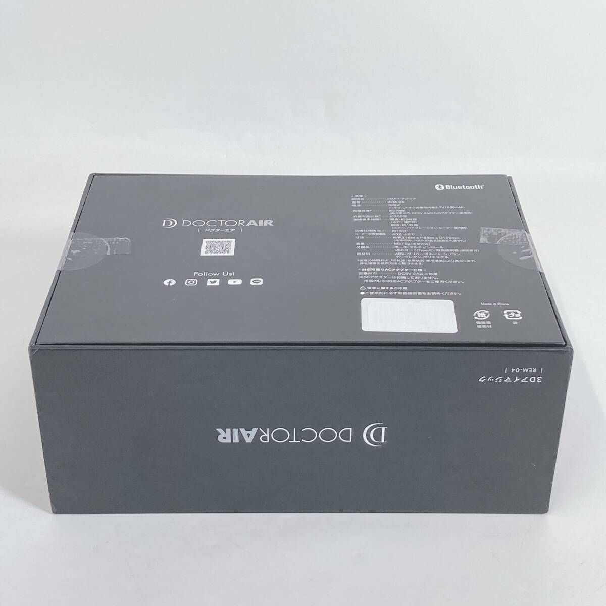 【新品?未使用品】DOCTOR AIR ドクターエア REM-04 BK ブラック 3Dアイマジック 【送料無料?1円～】