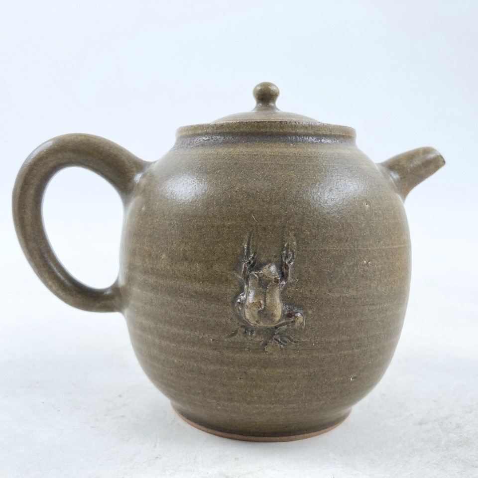 小川甚八 焼締水注(急須) 笠間 小川甚八 焼締水注(急須) 笠間